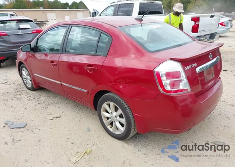 2012 Nissan Sentra 2.0 Sl из США, поврежденный, VIN 3N1AB6AP4CL680170